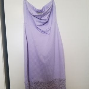 GIANNI BINI Strapless dress